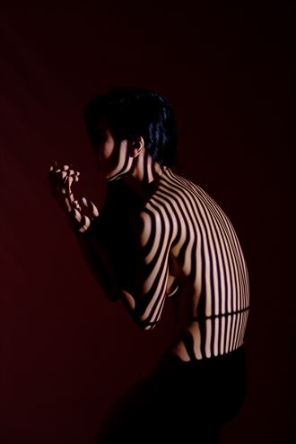 striped mia 3 artistic nude artwork by photographer aaphotography