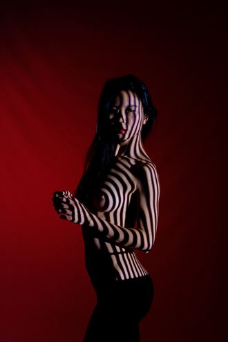 striped mia 4 artistic nude artwork by photographer aaphotography