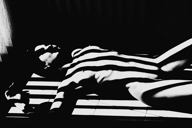 stripes artistic nude photo by photographer dorola visual artist
