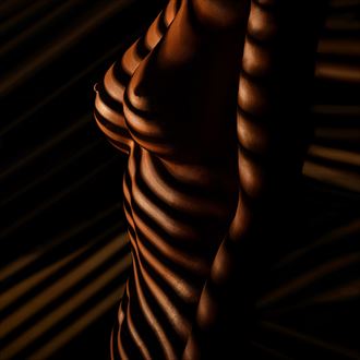 stripes curves artistic nude photo by photographer kristian liebrand