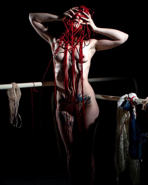 stripped bare by covid artistic nude photo by photographer artphotovision