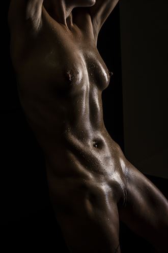 strong torso erotic artwork by model blackswann_portfolio