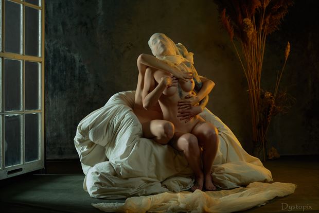 studio duet artistic nude artwork by photographer dystopix photo
