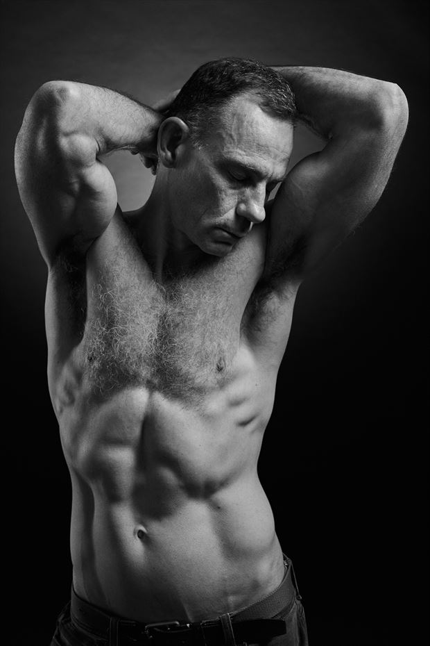 studio lighting figure study photo by photographer watersign