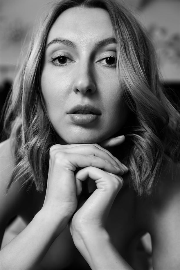 Studio Lighting Portrait Photo by model Nata Jones at Model Society