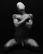 suffocating artistic nude artwork by photographer cal photography