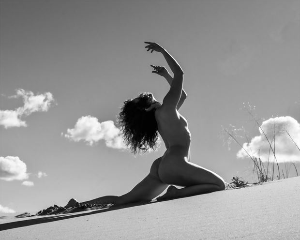 sun worship artistic nude artwork by photographer red amber studios