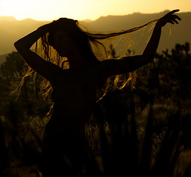 sunset badlands Artistic Nude Artwork by Photographer alex the artist01