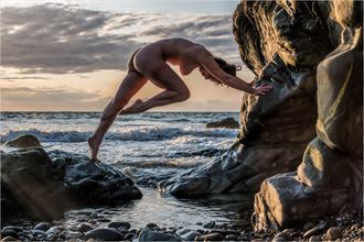 sunset shapes artistic nude photo by photographer wavepower