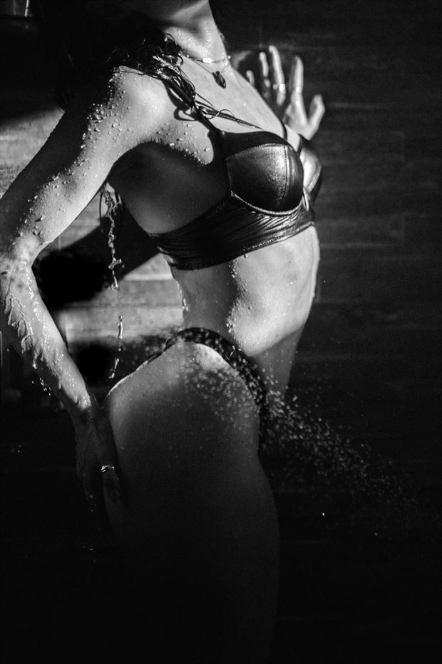 sunshadow splash lingerie artwork by model talyawild