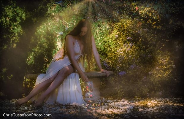 surreal fantasy photo by model xaina fairy