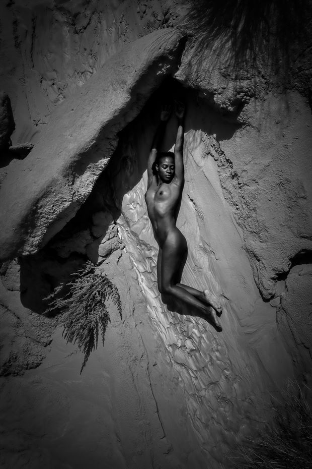suspension artistic nude photo by artist kevin stiles
