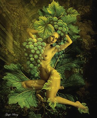 sweet on the vine artistic nude artwork by artist gayle berry