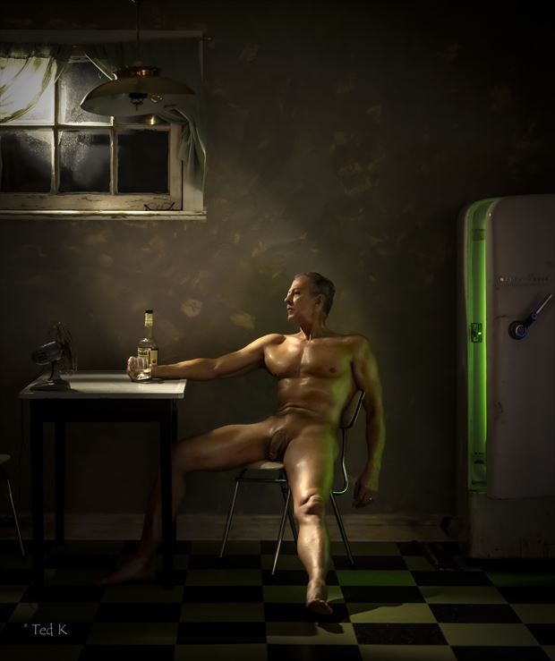sweltering artistic nude photo by artist artfitnessmodel
