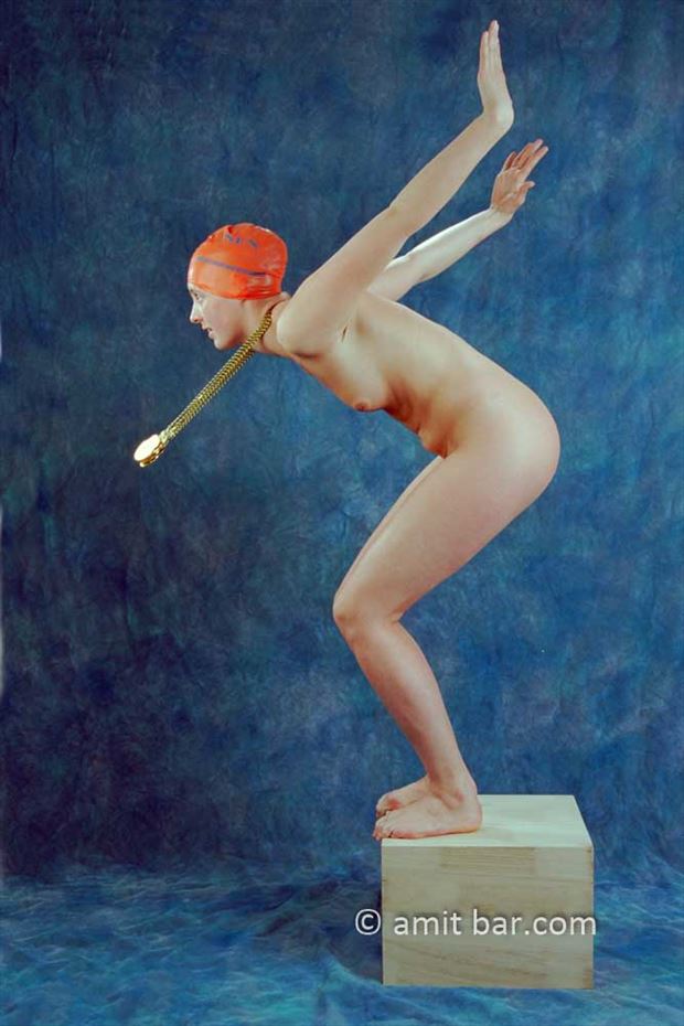 swimmer ii artistic nude photo by photographer bodypainter