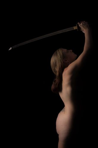 sword artistic nude photo by photographer andre