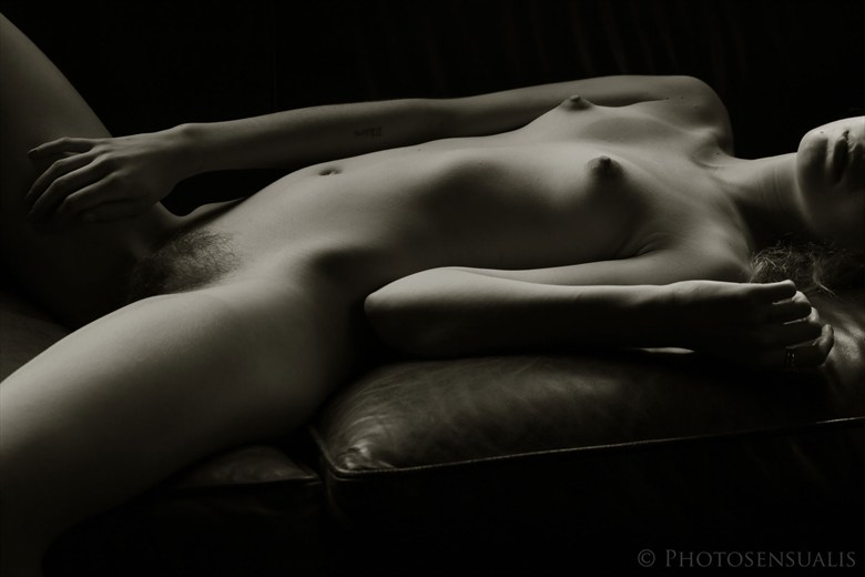 sylvia reclines artistic nude photo by photographer photosensualis