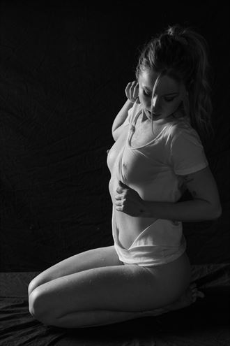 t shirt artistic nude photo by model sam bloom
