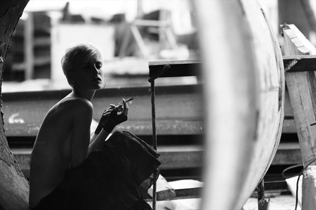 tabac blond artistic nude photo by artist ramin zmicer