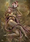 tangled dreams artistic nude artwork by artist digital desires