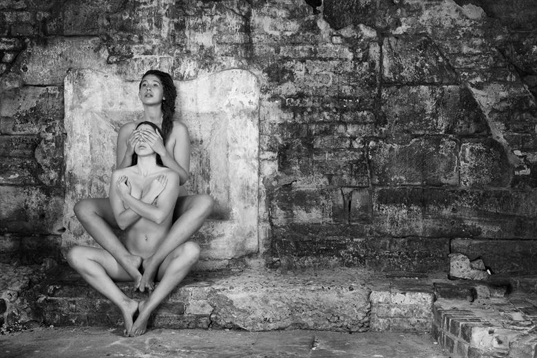 tantric prayer artistic nude photo by photographer unmasked