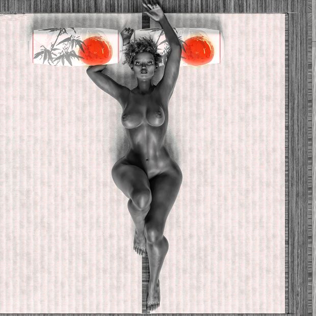 tatami mat artistic nude artwork by artist tantographics