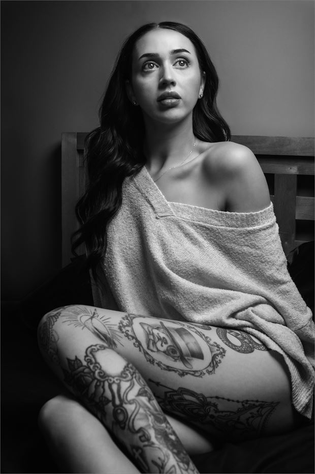 tattoos alternative model photo by photographer dave belsham
