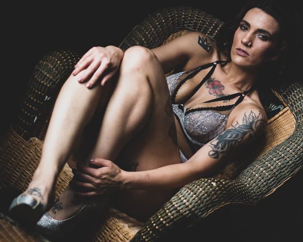 tattoos lingerie artwork by photographer billmanphotography
