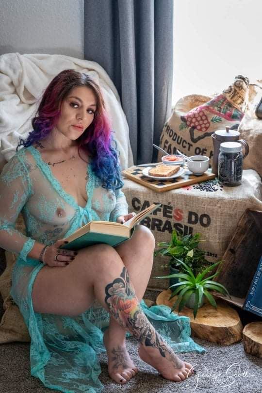 tattoos lingerie photo by model phoenix