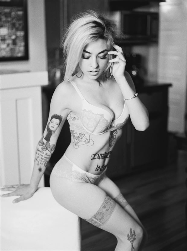 tattoos lingerie photo by photographer bearded_fotog