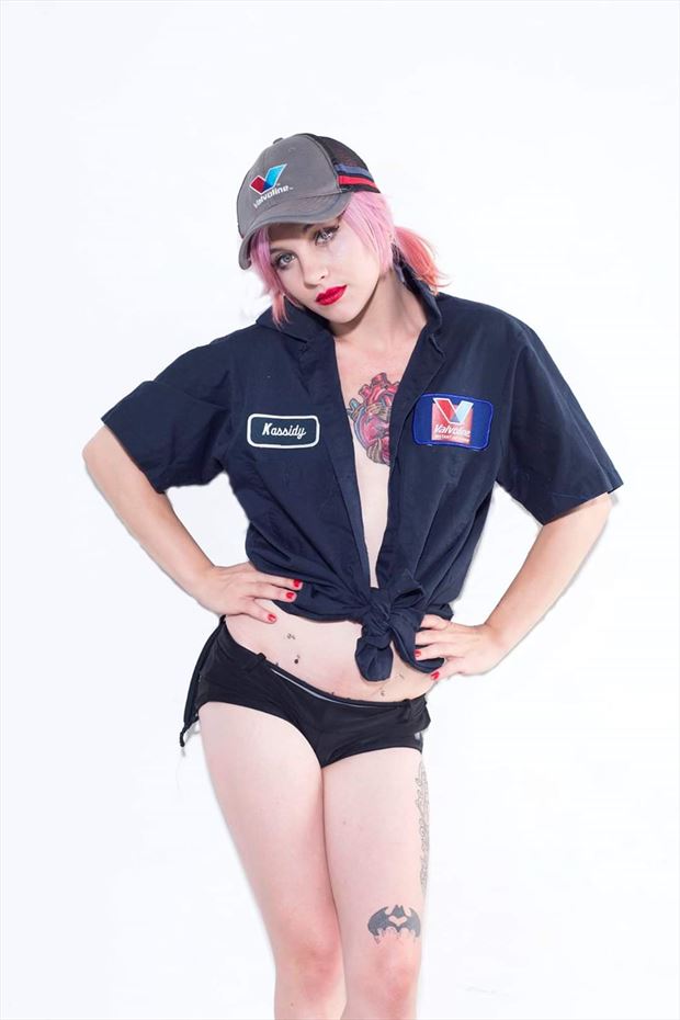 tattoos pinup photo by model kassidy quinn