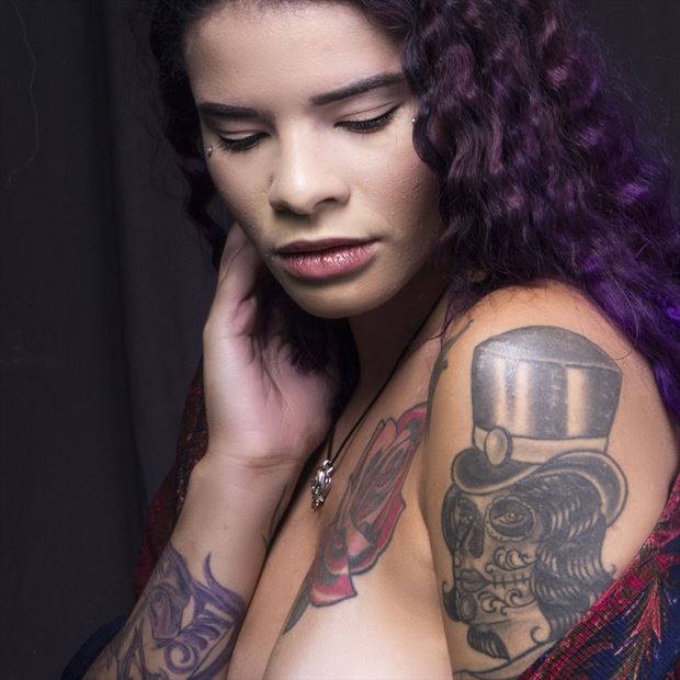 tattoos sensual photo by model khandice nikole
