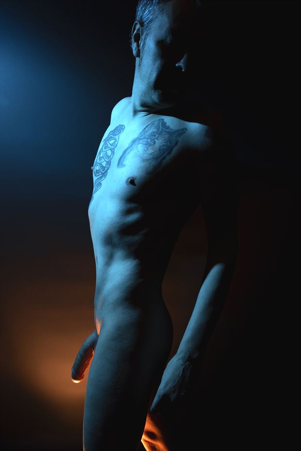 tattoos silhouette photo by model marschmellow