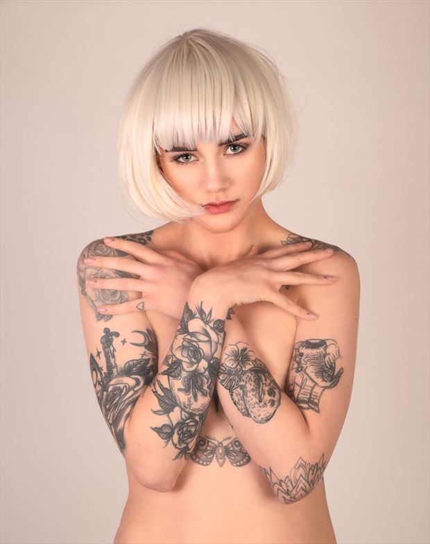 tattoos studio lighting photo by photographer colin winstanley