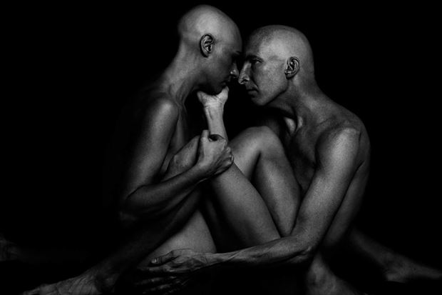 tenderness artistic nude photo by model lars