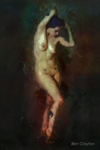 tenir une pose artistic nude artwork by photographer claytonartistry