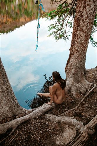 testing the waters artistic nude photo by model ayeonna gabrielle