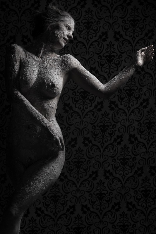 texture Artistic Nude Photo by Model Joanna