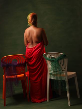 tha back artistic nude photo by photographer inder gopal