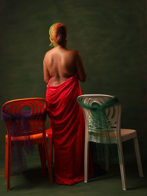 tha back artistic nude photo by photographer inder gopal