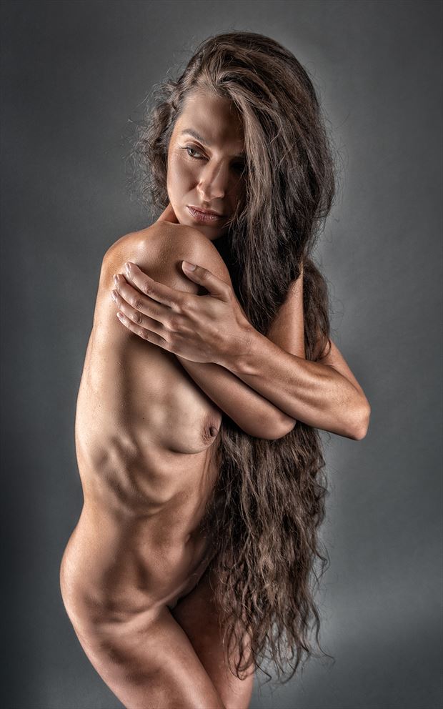 that face that hair artistic nude photo by photographer rick jolson