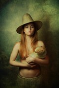 the Farmer's Daughter Surreal Photo by Photographer Thomas Dodd