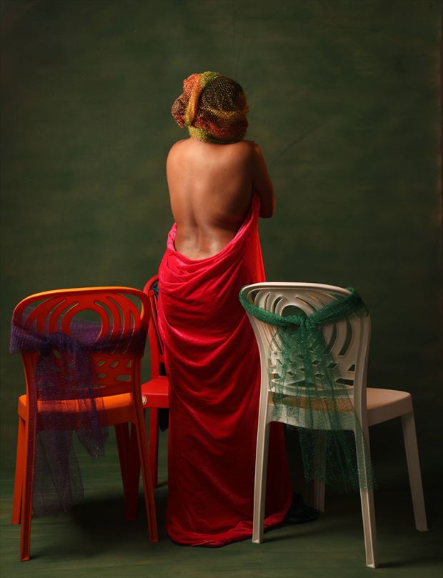 the back artistic nude photo by photographer inder gopal