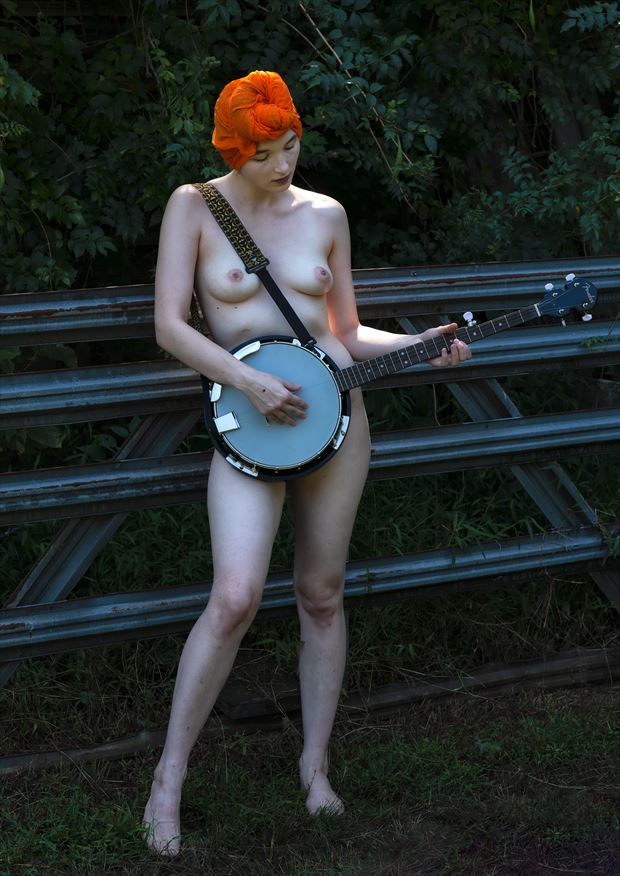 the banjo artistic nude photo by photographer visionsmerge