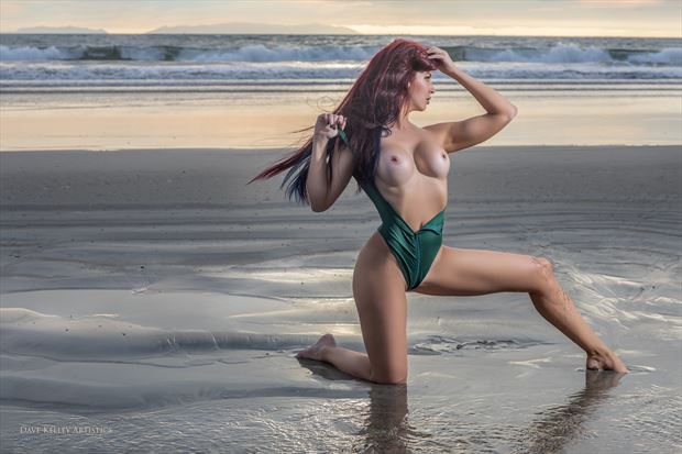 the beach artistic nude photo by photographer dk artistics