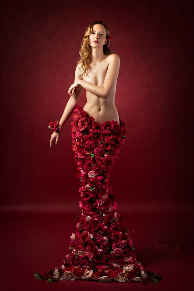 the beautiful rose artistic nude photo by photographer paul misseghers