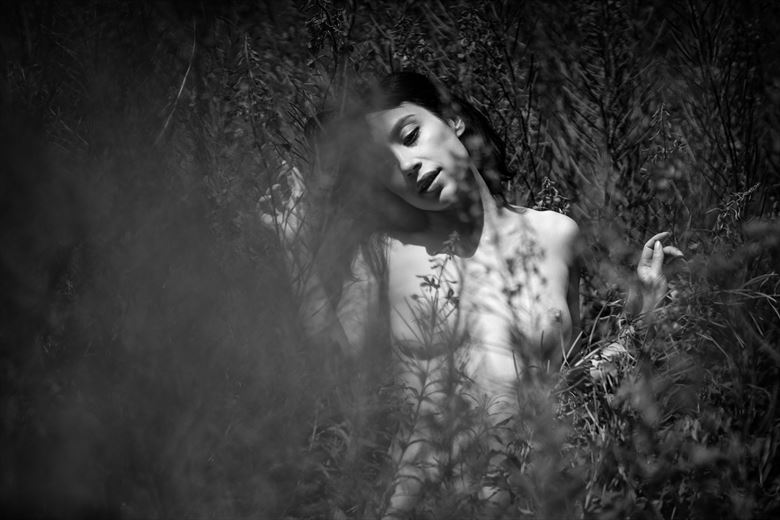 the best way to find yourself is to lose yourself artistic nude photo by model rebeccatun