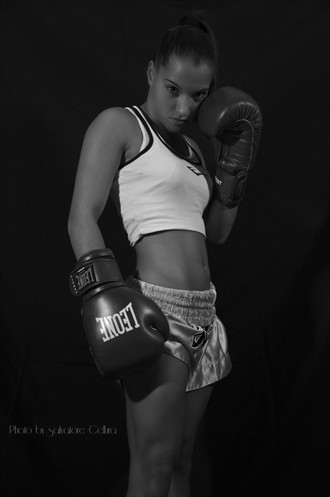 the boxer woman  Alternative Model Photo by Photographer Salvatore  Cellura