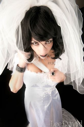 the bride erotic photo by photographer lee david