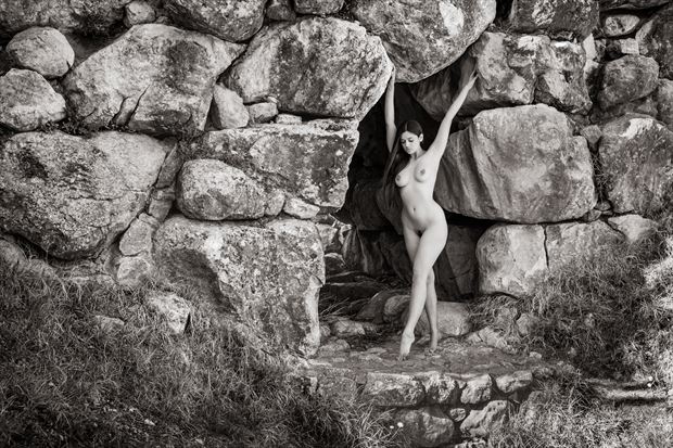 the bridge artistic nude photo by photographer garden of the muses